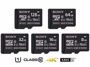Memoria Micro Sony Sd 8gb-128gb Clase mbs Original