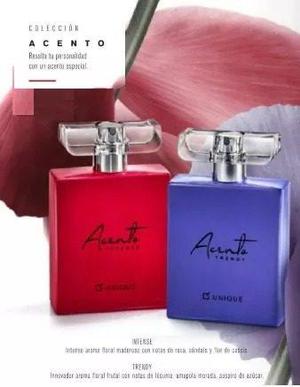 Perfume Acento Intense Y Trendy Mujer Unique Mega Oferta!