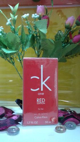 Perfume Calvin Klein One - Red Edition For Her - 50 Ml