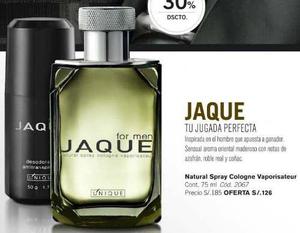 Perfume + Desodorante Jaque Unique Nuevo Sellado Garantía