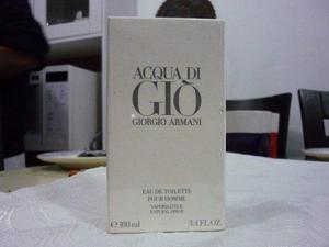 Perfume Hombre Acqua Di Gio Por Giorgio Armani En 100ml