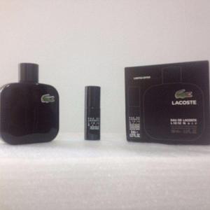 Perfume Lacoste Negro (noir) 100ml + Perfume De Bolsillo