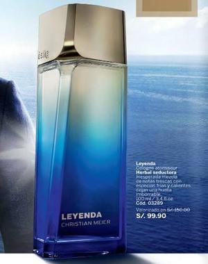 Perfume Leyenda Hombre Esika Nuevo Sellado Garantía Total!!