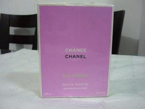 Perfume Mujer Chance Chanel Fragancia Color Rosado En 100ml