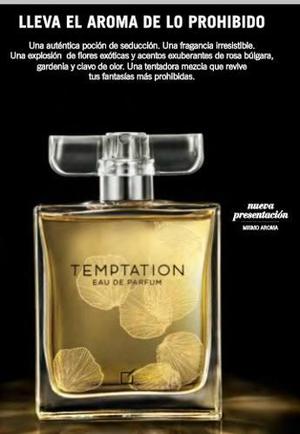 Perfume Temptation Mujer Unique Gran Original Y Nuevo!