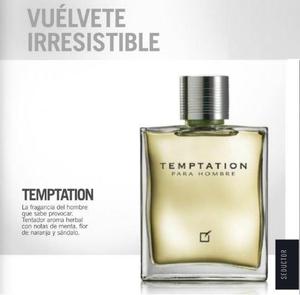 Perfume Temptation Unique Hombre Gran Original Y Nuevo!