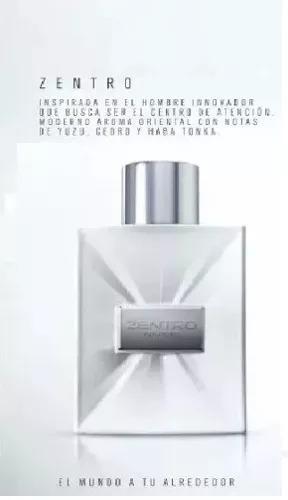 Perfume Zentro Unique Hombre Mega Original Y Sellado!
