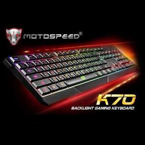 Teclado Gamer Motospeed K70 Retroiluminado+ Gratis