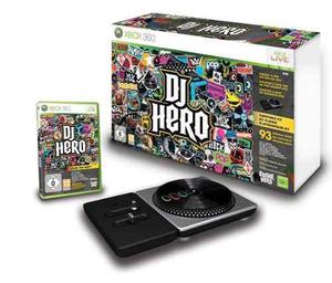 Xbox 360 Dj Hero + Tornamesa Inalambrica - Negociable