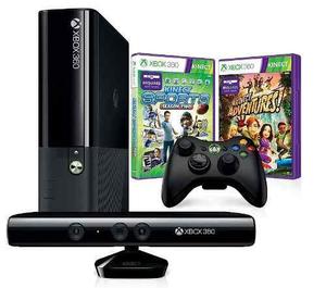 Xbox 360 E Slim 4gb + Kinet + 2 Juegos-(edicion Flasheable)
