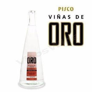 2 Botellas De Pisco Premium Quebranta Viñas De Oro De 500ml
