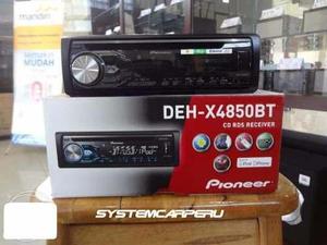 Autoradio Pioneer Deh X4850bt, Bluetooth,cd,mp3,usb.auxiliar