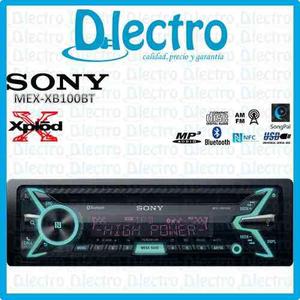 Autoradio Sony Mex-xb100bt Bluetooth, Nfc Xplod Auto Sellado