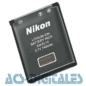 Bateria En-el10 Para Camaras Nikon Compatibles Y Otros