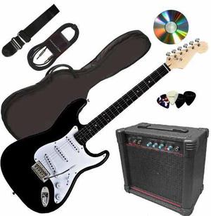 Gran Pack Guitarra Electrica Amplificador Accesorios D-carlo