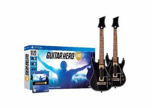 Guitar Hero Live Ps4 Con 2 Guitaras Ps4 En Stock Nuevo