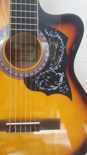 Guitarra Acustica Importada Color Sunburst Tricolor Original