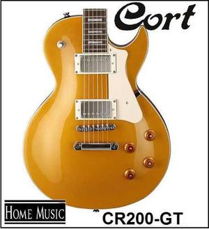 Guitarra Electrica Cort Cr200 Gt Gold Top Clasicrock D-carlo