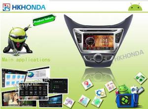 Hyundai Elantra 14 - 16 Radio Android 4.0 Tv Dig Camara Gps