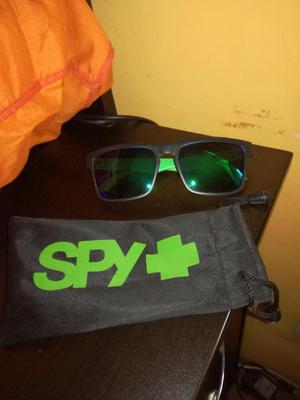 Lentes de sol Spy montura verde con bolsa