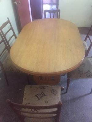 Mesa De Madera Para Comedor De 6 Personas