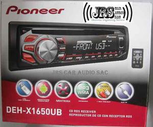 Modelo 2014.!radio Pioneer Deh-x1650ub A S/ 349.99 Instalado