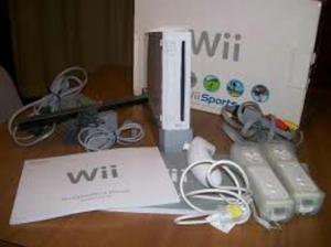 Nintendo Wii con Todos Sus Accesorios