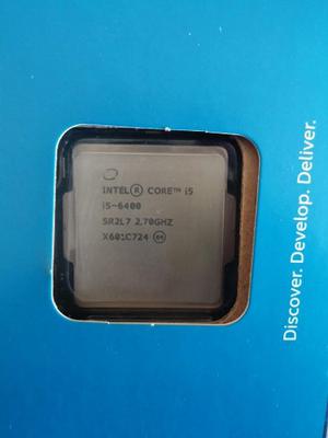 Procesador Intel Core I Sexta Solo Micro Con Cooler