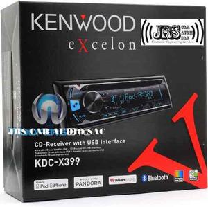 Radio Kenwood Excelon Kdc-x399 Con Bt A S/.599.99 Instalado