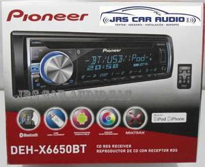 Radio Pioneer Deh-x6650bt A S/ 599.99 Instalado Modelo 2014!