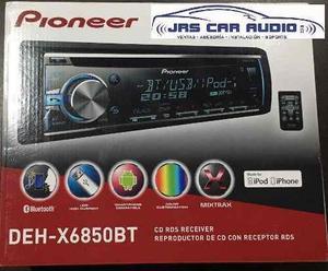 Radio Pioneer Deh-x6850bt A S/ 599.99 Instalado Modelo 2016!