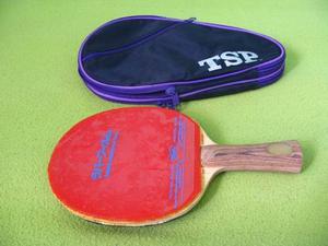Raqueta De Tenis De Mesa Tsp Japonesa Con Estuche Ping Pong