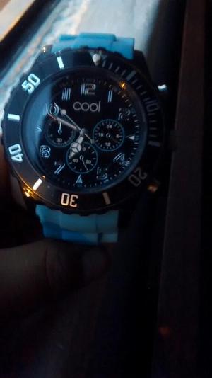 Vendo Reloj Cool,correa Color Azul,