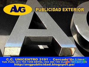 101 Letreros luminosos en LIMA PERU AVG​ Diseño y