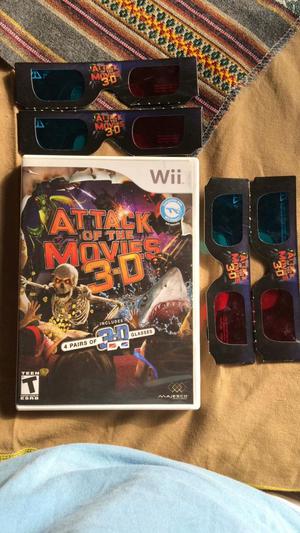 Attack Of The Movies 3-D Wii