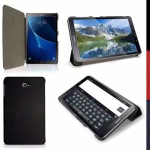 Book Cover Smart Leather Galaxy Tab A 10.1 P580 + Mica