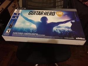 Guitarra+Juego Guitar Hero Live 7 - Ps3