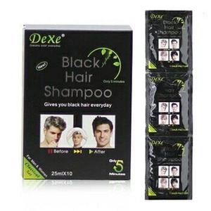 Neniux Cajax10 Sachet Dexe Shampoo Tinte Negro Hombre Canas