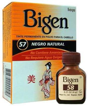 Tinte Natural Bigen Para Cabello Cubre Canas / Sin Amoniaco