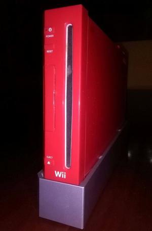 Wii Rojo Flasheado, Un Mando, 6 Juegos, Accesorios