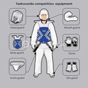 Equipo De Protección Para Taekwondo Rhingo Importado