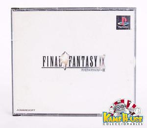 Final Fantasy Ix Ps1 - Original (04 Discos) Región: Japon