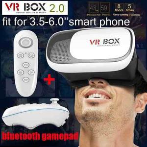 Gm Visor Virtual 3d Vr Box 2.0 Gafas+ Control Bluetooth