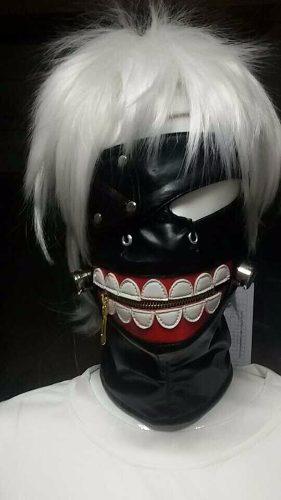 Peluca De La Mascara Tokyo Ghoul Kaneki Cosplay Coreana
