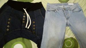 2 Pantalones X 80 Talla 30