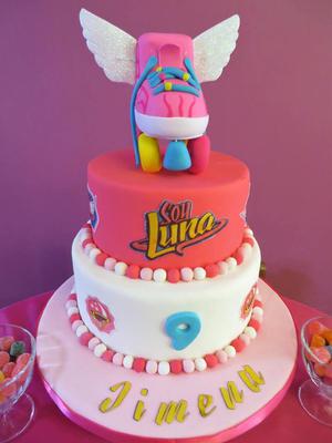 Maqueta de torta Soy Luna