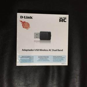 Adaptador Usb Wi-fi Wireless Ac Dual Band D - Link Sellado