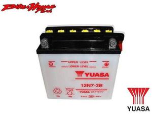 Bateria Para Moto Yuasa 12n7-3b Honda Yamaha Suzuki Kawasaki