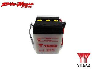 Bateria Para Moto Yuasa 6n4-2a Honda Yamaha Suzuki Kawasaki