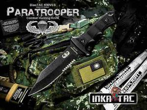 Cuchillo De Supervivencia Biaotac Paratrooper